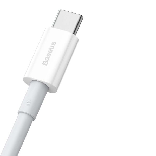 Baseus cable Superior USB - USB-C 2,0 m white 66W (CATYS-A02) - Image 4