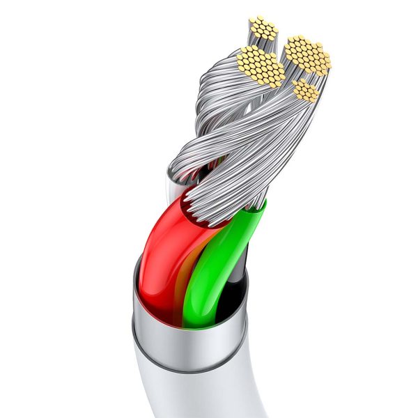 Baseus cable Superior USB - USB-C 2,0 m white 66W (CATYS-A02) - Image 6