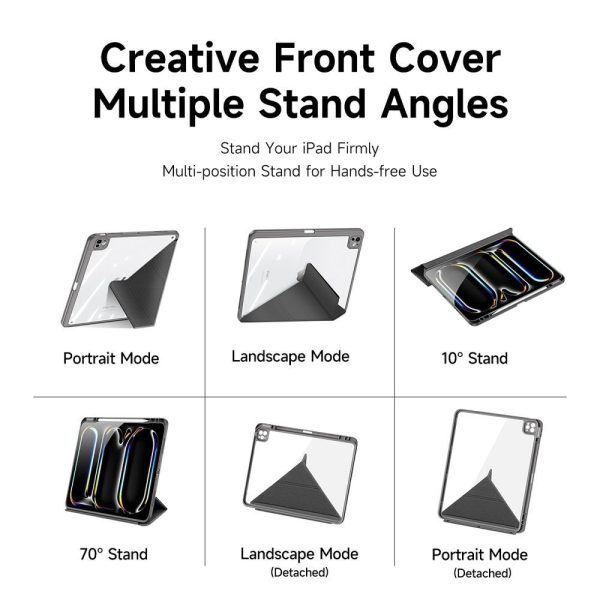 Dux Ducis Case MAGI with Pencil Storage Black-Apple iPad Air 10.9″ 4/5 Gen., iPad Air 11″ 6/7 Gen. - Image 2