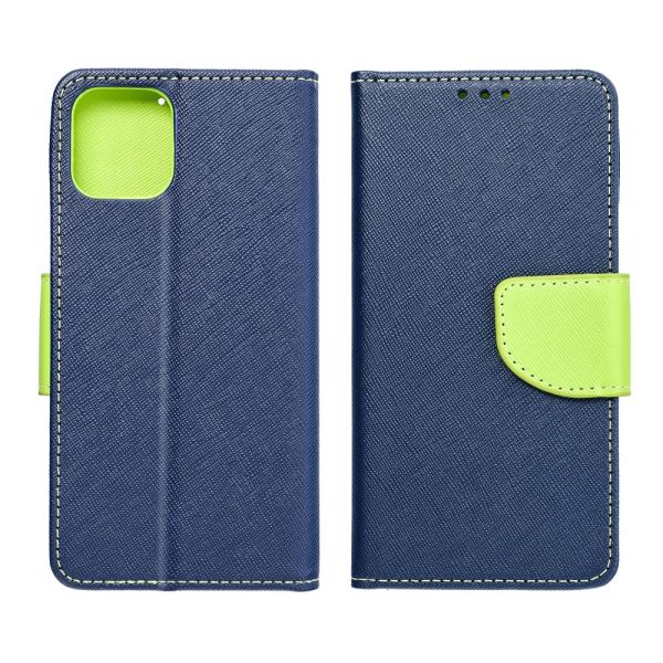 Θήκη Fancy Book case for Samsung A36 Navy / Lime - Image 3