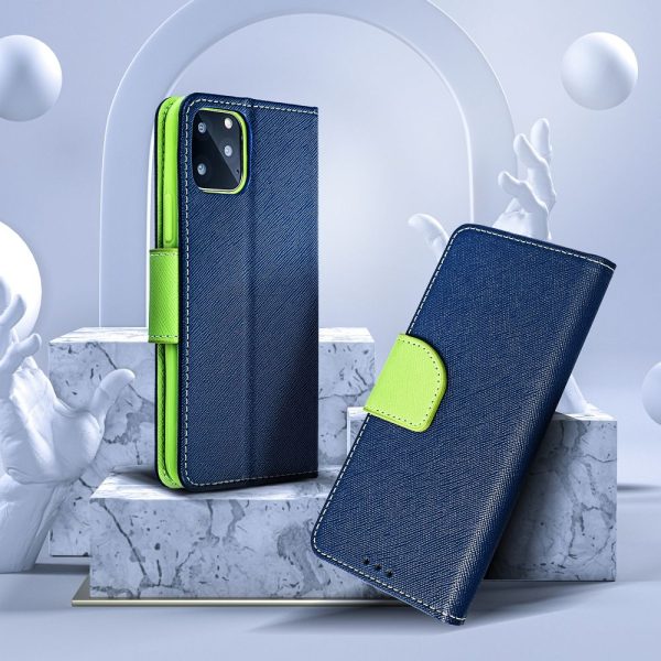 Θήκη Fancy Book case for Samsung A36 Navy / Lime - Image 7