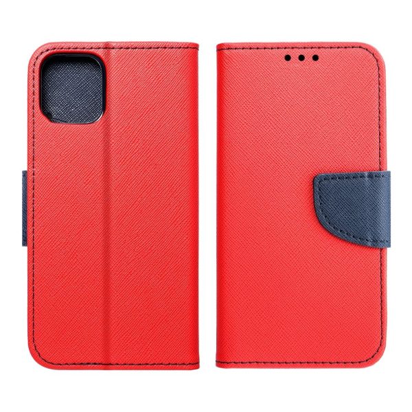 Θήκη Fancy Book case for Samsung A36 Red / Navy - Image 4