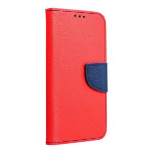 FANCY Book case for SAMSUNG A36 red / navy