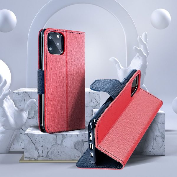 Θήκη Fancy Book case for Samsung A36 Red / Navy - Image 7