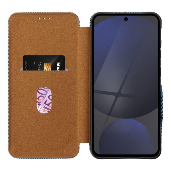 Θήκη Folio Side Magnet Book for Samsung A26 Blue - Image 3