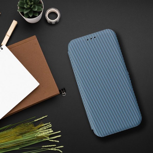 Θήκη Folio Side Magnet Book for Samsung A26 Blue - Image 4