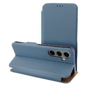 FOLIO Side Magnet book case for SAMSUNG A36 blue