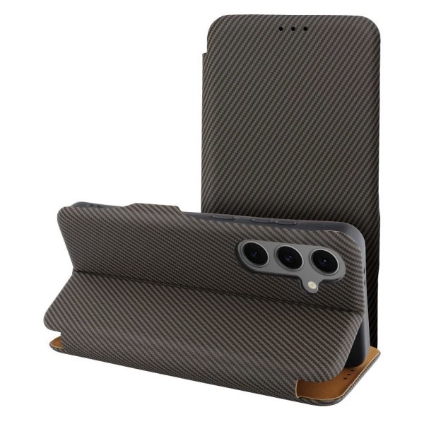 FOLIO Side Magnet book case for SAMSUNG A36 brown