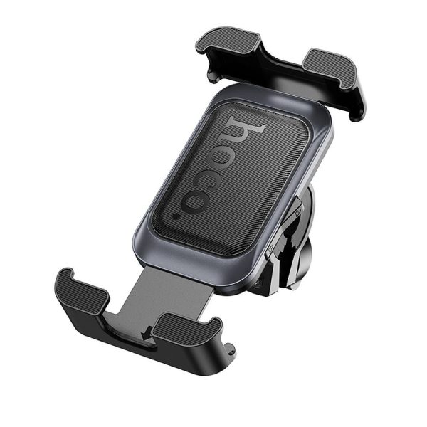HOCO bike / motorcycle clamp holder for handlebar H82 black metal gray - Image 3