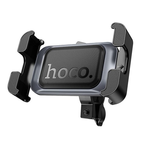 HOCO bike / motorcycle clamp holder for handlebar H82 black metal gray