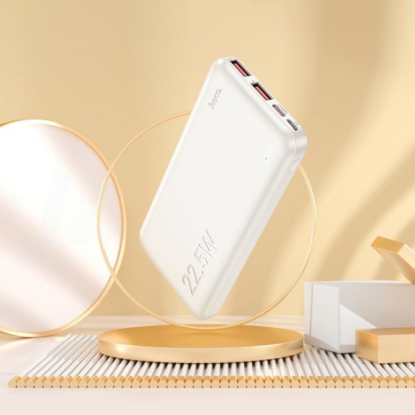 Hoco Power Bank 10000 mAh PD QC 3A 22,5W J101 white - Image 5