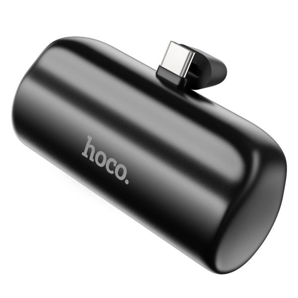 HOCO powerbank 5000 mAh with built-in connector Type C 2A J106 black