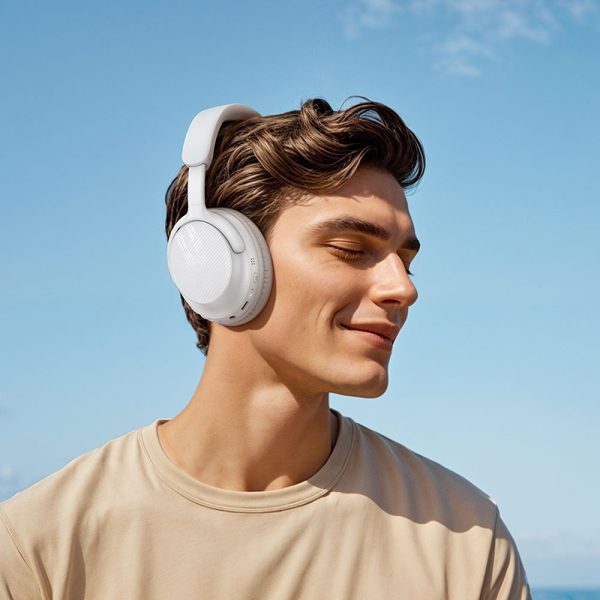 HOCO wire headphones bluetooth W53 morning mist white - Image 3