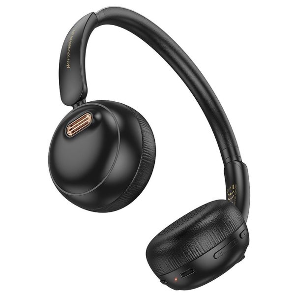 HOCO wire headphones bluetooth W62 Black - Image 3