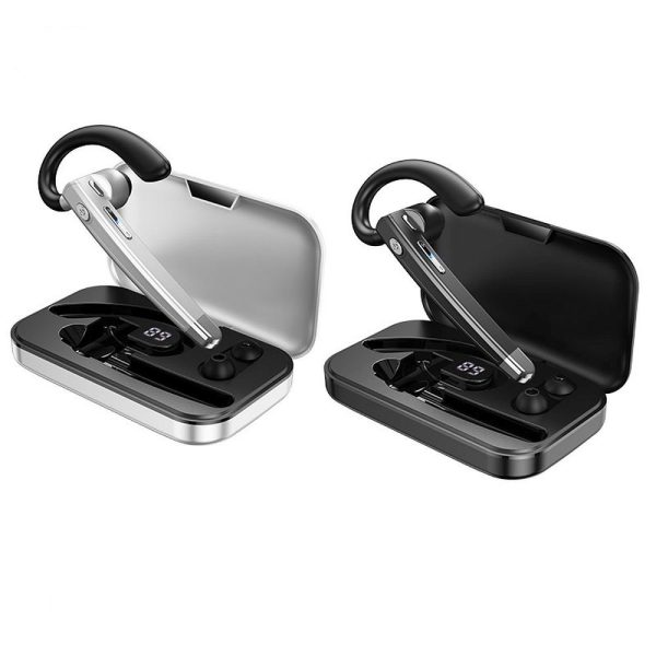 Hoco wireless earphone Bluetooth DES48 Black - Image 4