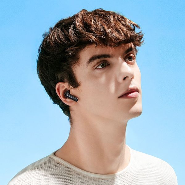 HOCO wireless earphones bluetooth with touch screen TWS EQ14 black - Image 5