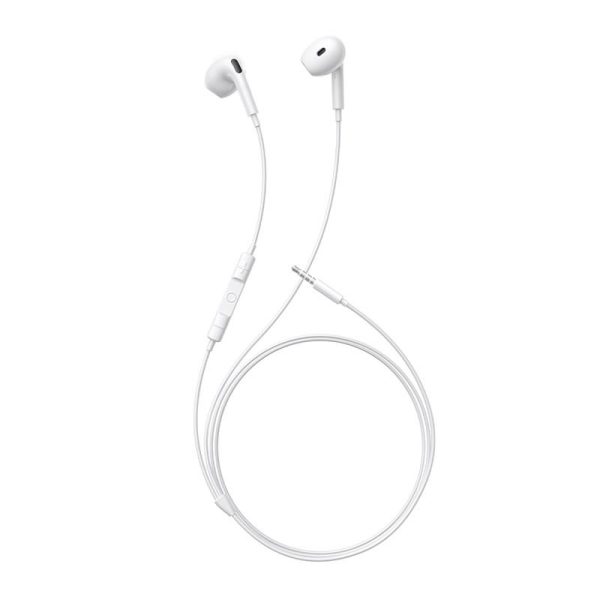 Baseus Encok HZ19 Wired Earphones Moon White (A00182301213-00) - Image 2