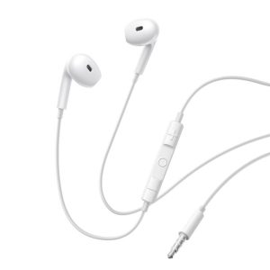 OS-Baseus Encok HZ19 Wired Earphones Moon White (A00182301213-00)