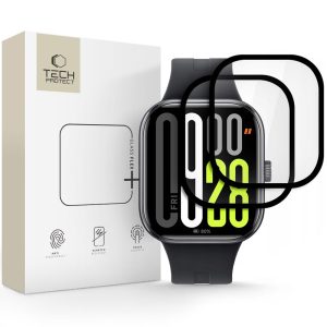 SZKŁO HYBRYDOWE TECH-PROTECT GLASS FLEX+ 2-PACK XIAOMI REDMI WATCH 5 BLACK