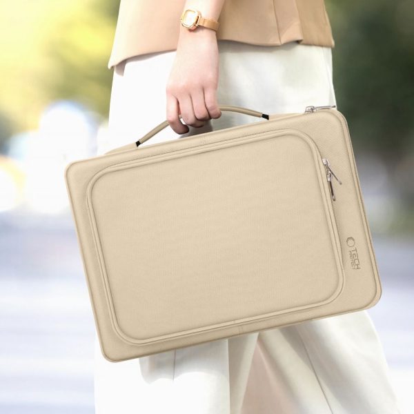 TECH-PROTECT BASIC BAG LAPTOP 13-14 DESERT BEIGE - Image 10