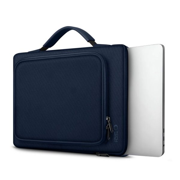 TECH-PROTECT BASIC BAG LAPTOP 13-14 NAVY BLUE - Image 3