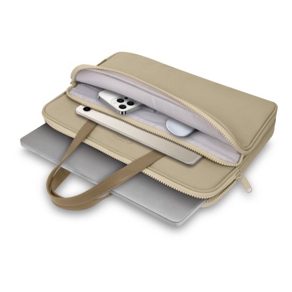 TECH-PROTECT CARRYING BAG LAPTOP 13-14 DESERT BEIGE - Image 3