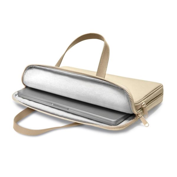 TECH-PROTECT CARRYING BAG LAPTOP 13-14 DESERT BEIGE - Image 4