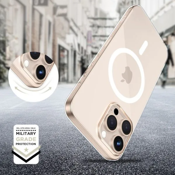 Θήκη iPhone 16e / 17e Tech-Protect FlexAir MagSafe Clear - Image 4