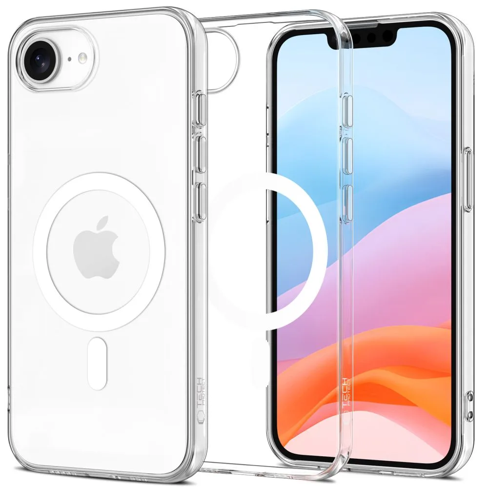 Θήκη iPhone 16e / 17e Tech-Protect FlexAir MagSafe Clear