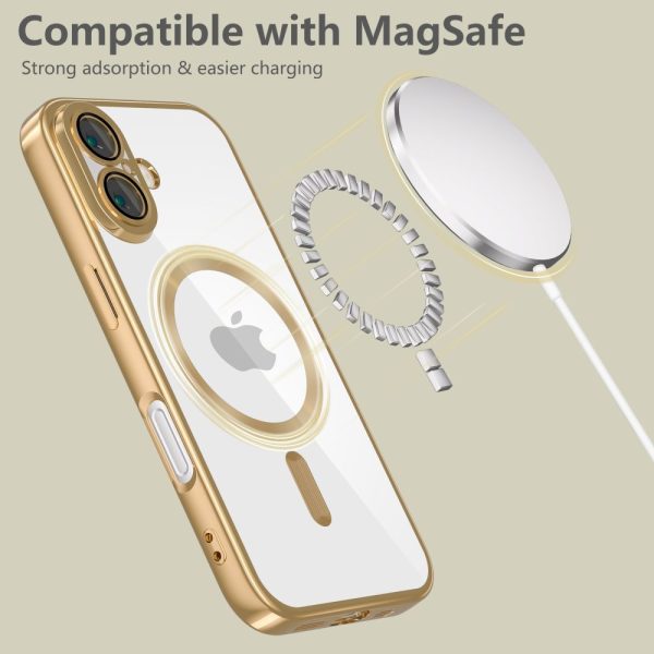 TECH-PROTECT MAGFLEX MAGSAFE-APPLE IPHONE 16e SHINY GOLD - Image 4