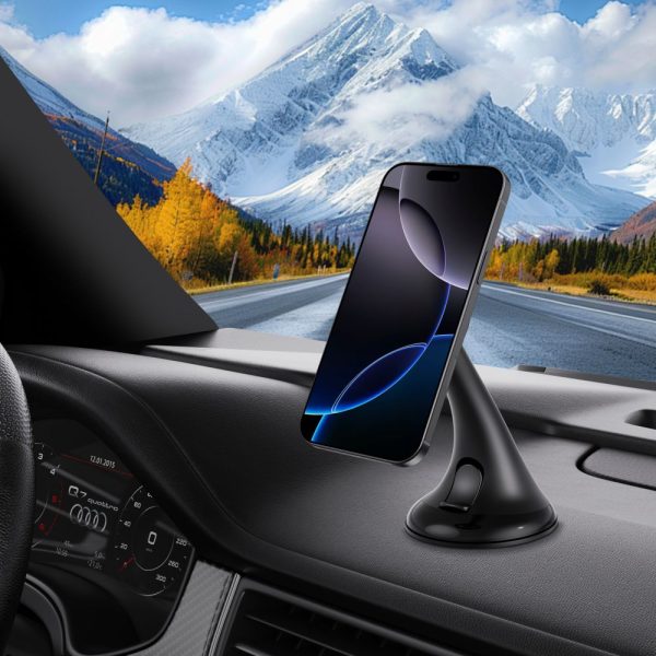 TECH-PROTECT N56 MAGNETIC MAGSAFE DASHBOARD UNRG & VENT CAR MOUNT BLACK - Image 9