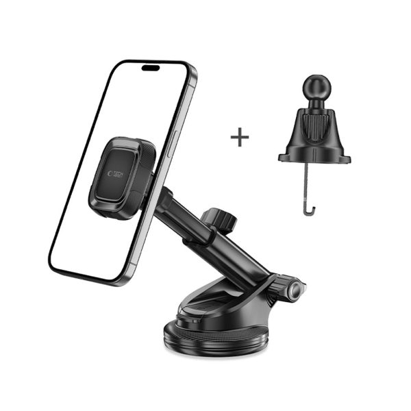 TECH-PROTECT N59 MAGNETIC DASHBOARD & VENT CAR MOUNT BLACK - Image 2