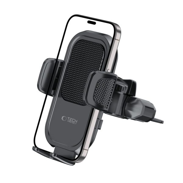 TECH-PROTECT V8 UNIVERSAL CD & VENT CAR MOUNT BLACK - Image 3