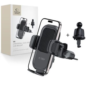 TECH-PROTECT V8 UNIVERSAL CD & VENT CAR MOUNT BLACK