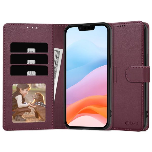 TECH-PROTECT WALLET-APPLE IPHONE 16e MULBERRY - Image 2