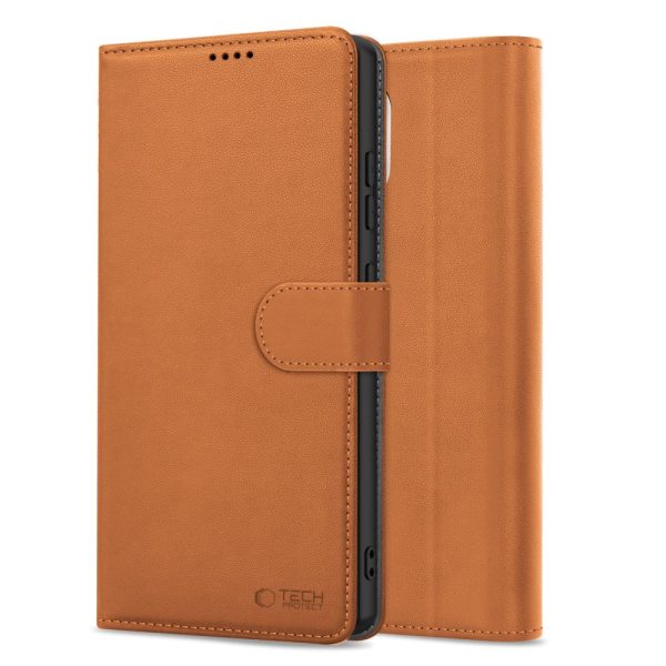 TECH-PROTECT WALLET-APPLE IPHONE 16e SADDLE BROWN - Image 3