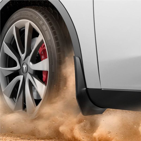Spigen Tesla Mud Flaps black - Tesla Model Y (ACP04512) - Image 7