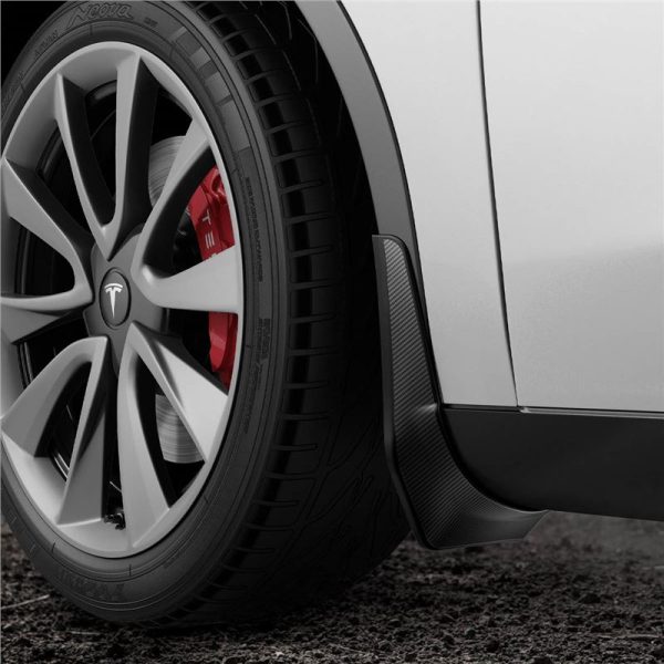 Spigen Tesla Mud Flaps black - Tesla Model Y (ACP04512) - Image 9