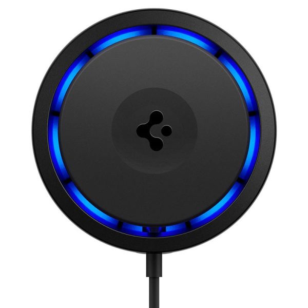 Spigen OneTap Pro 3 Cryomax MagSafe Car Wireless Charger (Dashboard) black (ACP07405) - Image 9