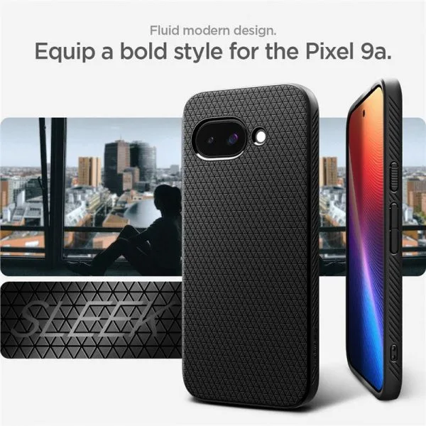 Θήκη Google Pixel 9A Spigen Liquid Air Matte Black (ACS09039) - Image 5