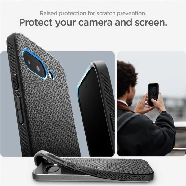 Θήκη Google Pixel 9A Spigen Liquid Air Matte Black (ACS09039) - Image 7