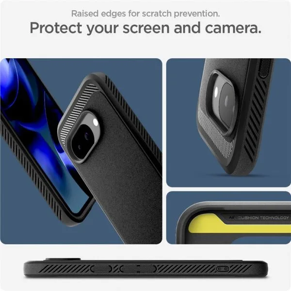 Θήκη Google Pixel 9a Spigen Rugged Armor MagSafe Matte Black (ACS09041) - Image 6