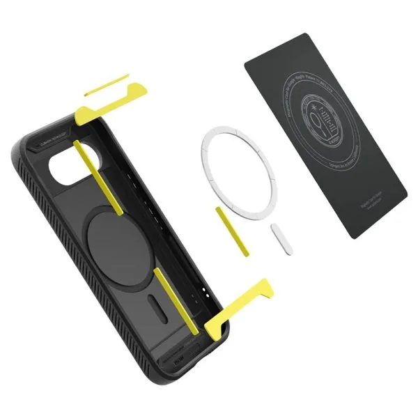 Θήκη Google Pixel 9a Spigen Rugged Armor MagSafe Matte Black (ACS09041) - Image 14