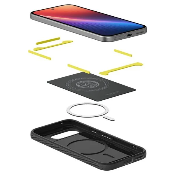 Θήκη Google Pixel 9a Spigen Rugged Armor MagSafe Matte Black (ACS09041) - Image 15