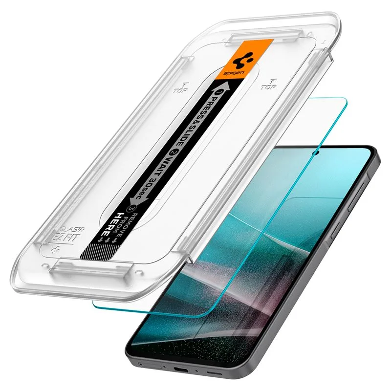 Προστασία Οθόνης Spigen Glas.TR ”EZ Fit” (2-Pack) για Galaxy A36 / A37 5G - Clear (AGL09202) - Image 3