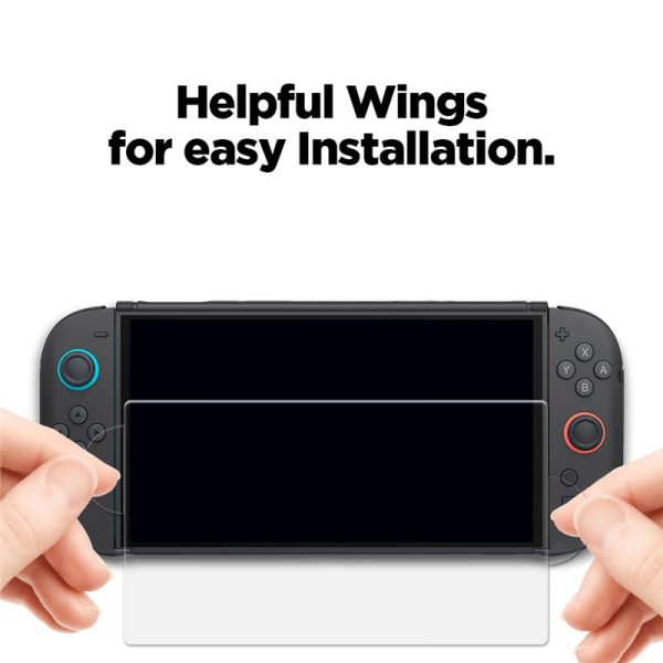 Spigen Glass tR Slim HD 2 Pack - Nintendo Switch 2 (AGL09370) - Image 2