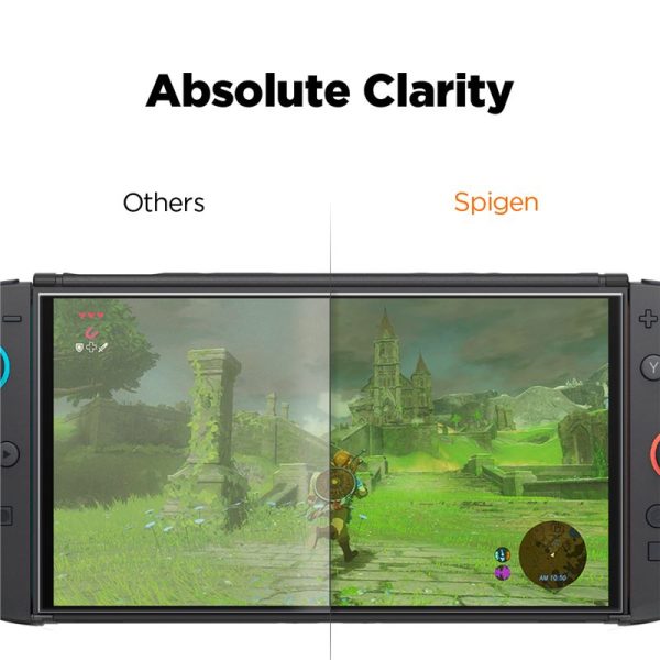 Spigen Glass tR Slim HD 2 Pack - Nintendo Switch 2 (AGL09370) - Image 7