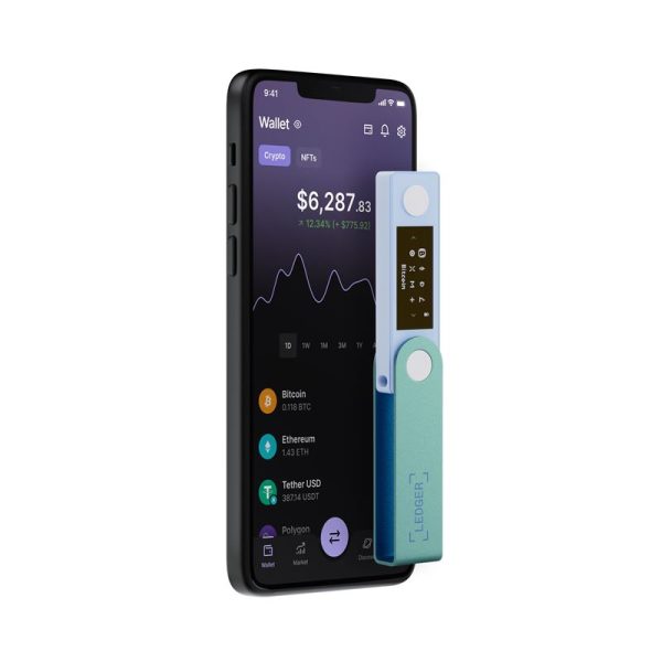 Ledger Nano X Pastel Green Crypto Hardware Wallet (LEDGERNANOXPG) - Image 6