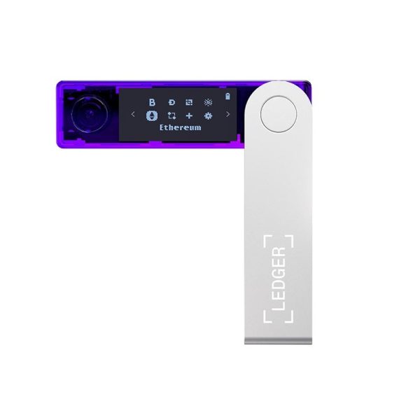 Ledger Nano X Cosmic Purple Crypto Hardware Wallet (LEDGERNANOXPT) - Image 2