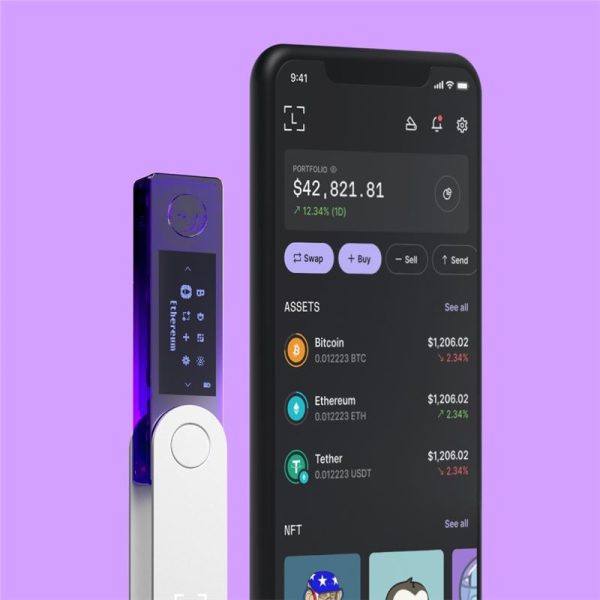 Ledger Nano X Cosmic Purple Crypto Hardware Wallet (LEDGERNANOXPT) - Image 8